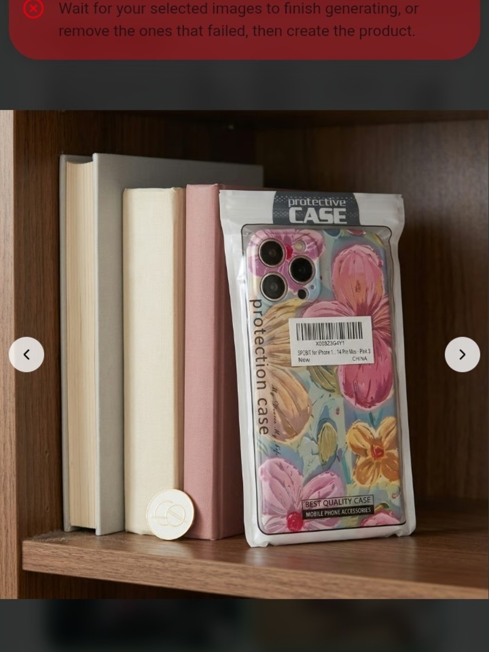 Floral Protective Phone Case for iPhone - Pink, Blue & Yellow